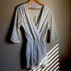 White Coveted Summer Romper